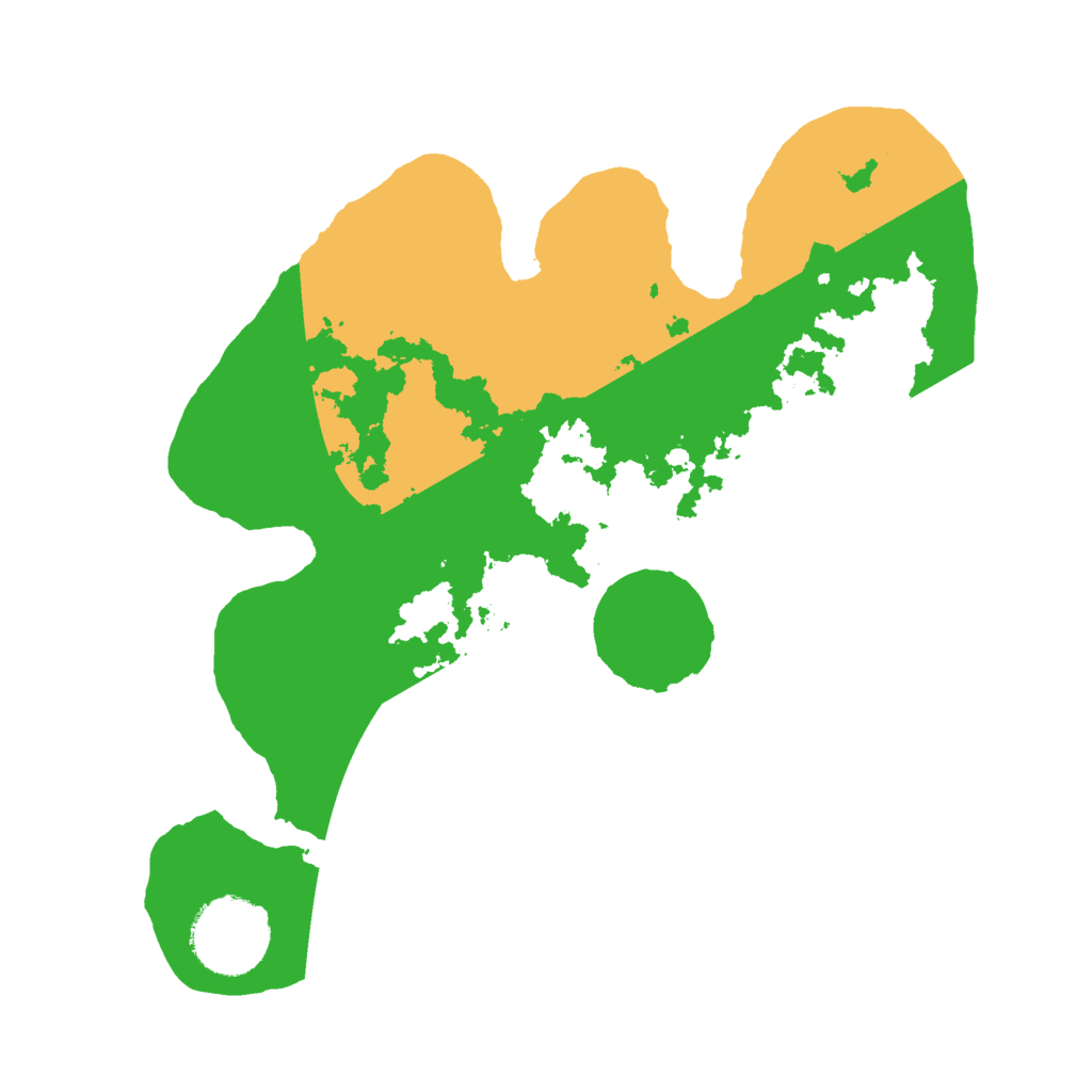 Biome Rust Map: Barren, Size: 2500, Seed: 9