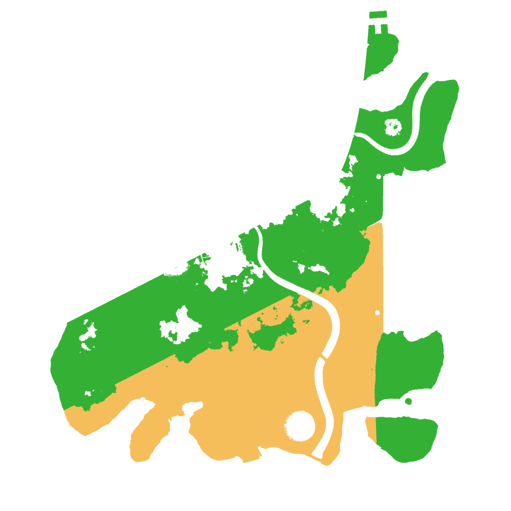 Biome Rust Map: Procedural Map, Size: 3000, Seed: 1044980611