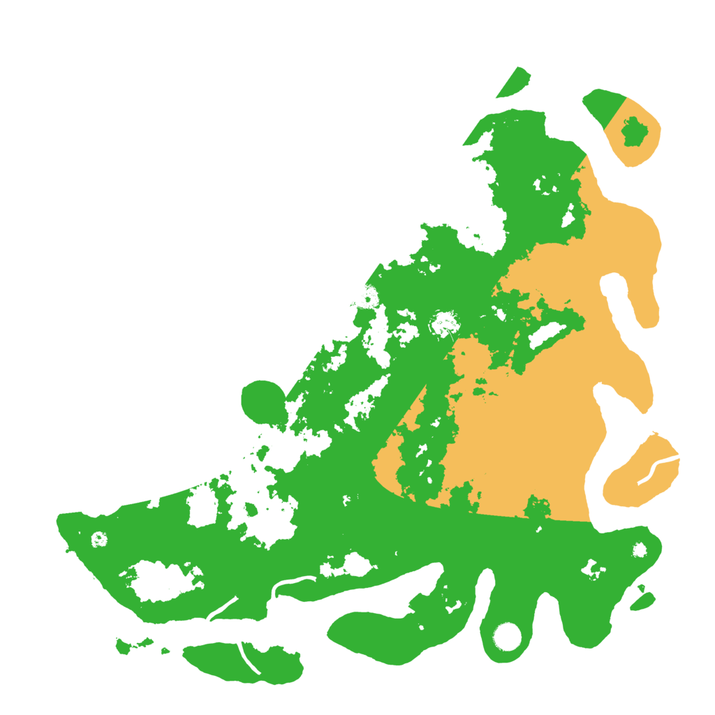 Biome Rust Map: Procedural Map, Size: 4500, Seed: 5649