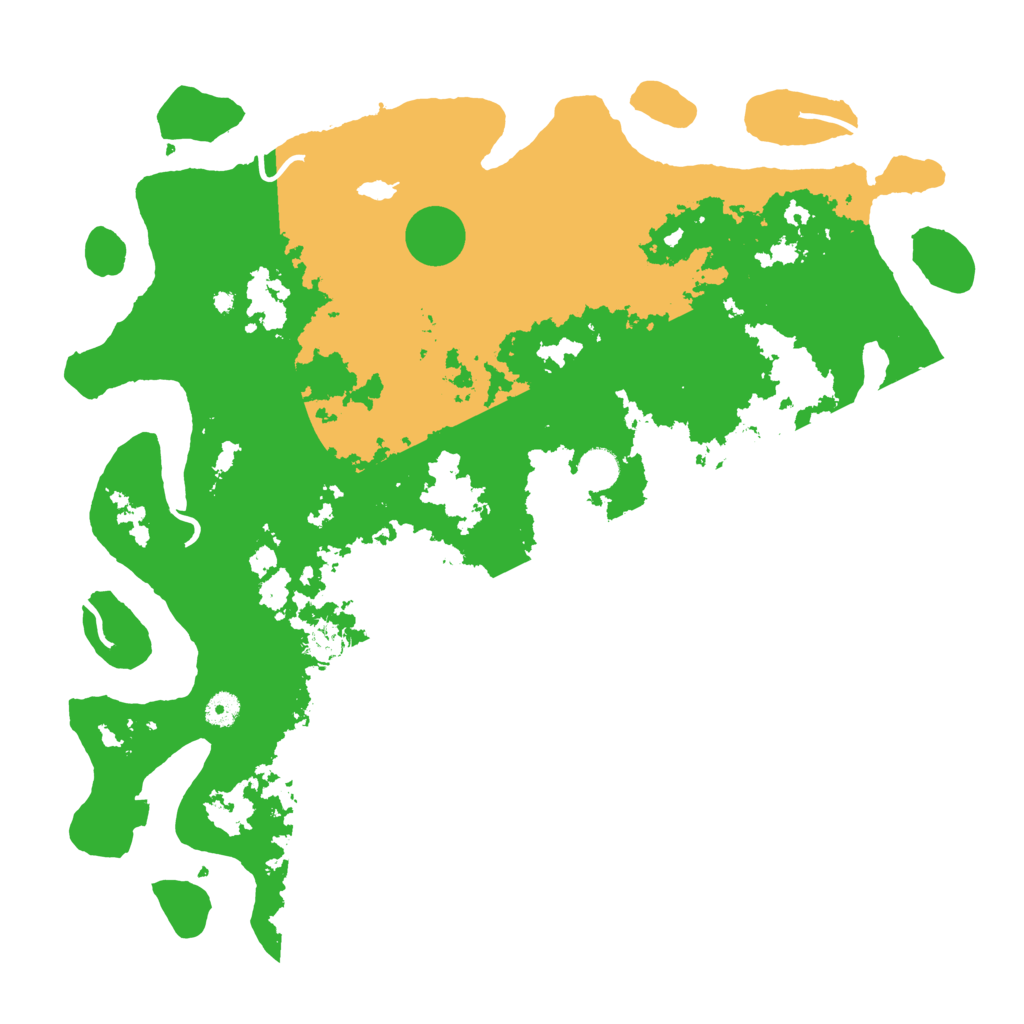 Biome Rust Map: Procedural Map, Size: 4500, Seed: 50569