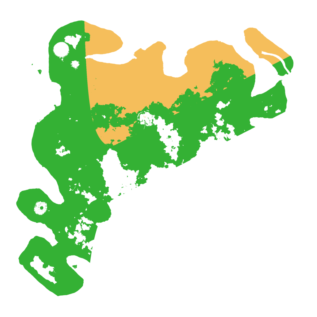 Biome Rust Map: Procedural Map, Size: 3650, Seed: 6341