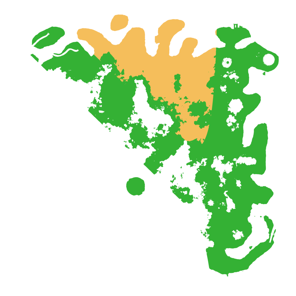 Biome Rust Map: Procedural Map, Size: 4500, Seed: 74807192