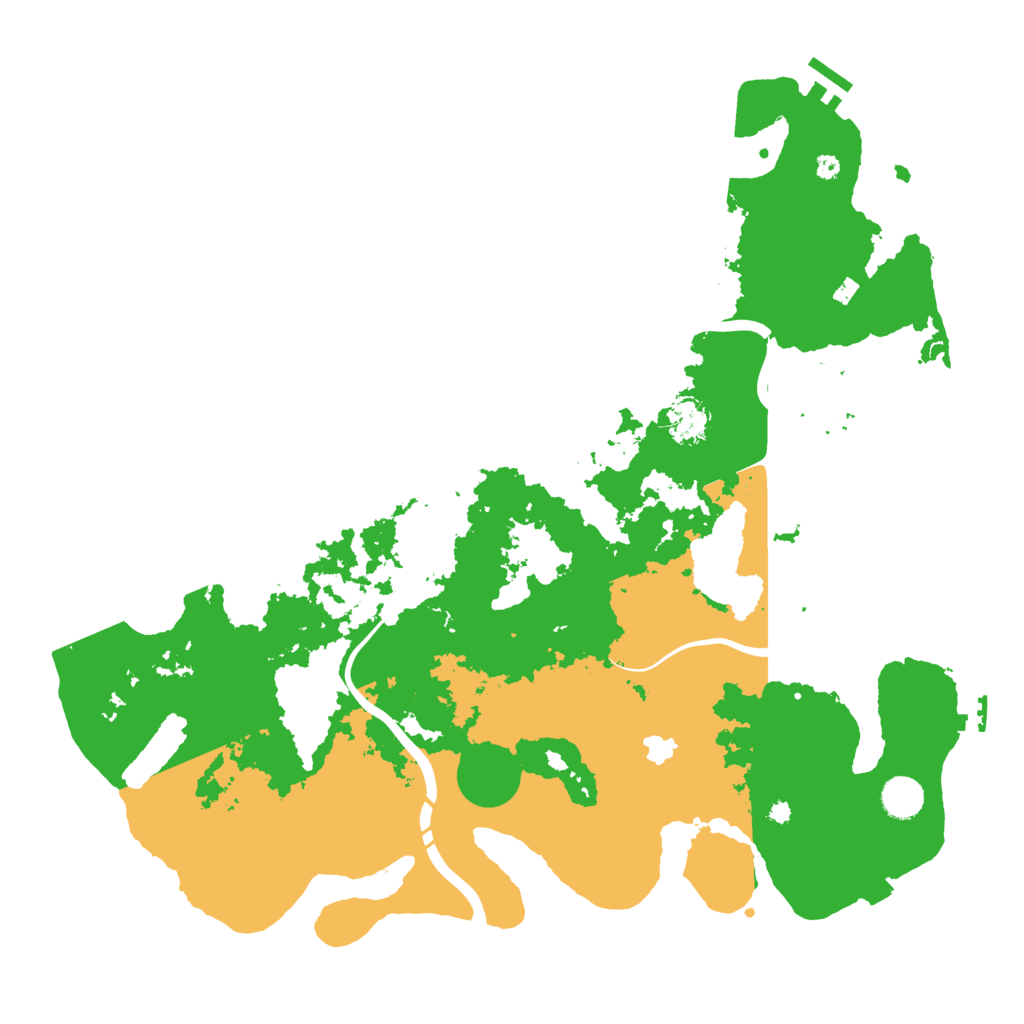 Biome Rust Map: Procedural Map, Size: 4250, Seed: 2047483347