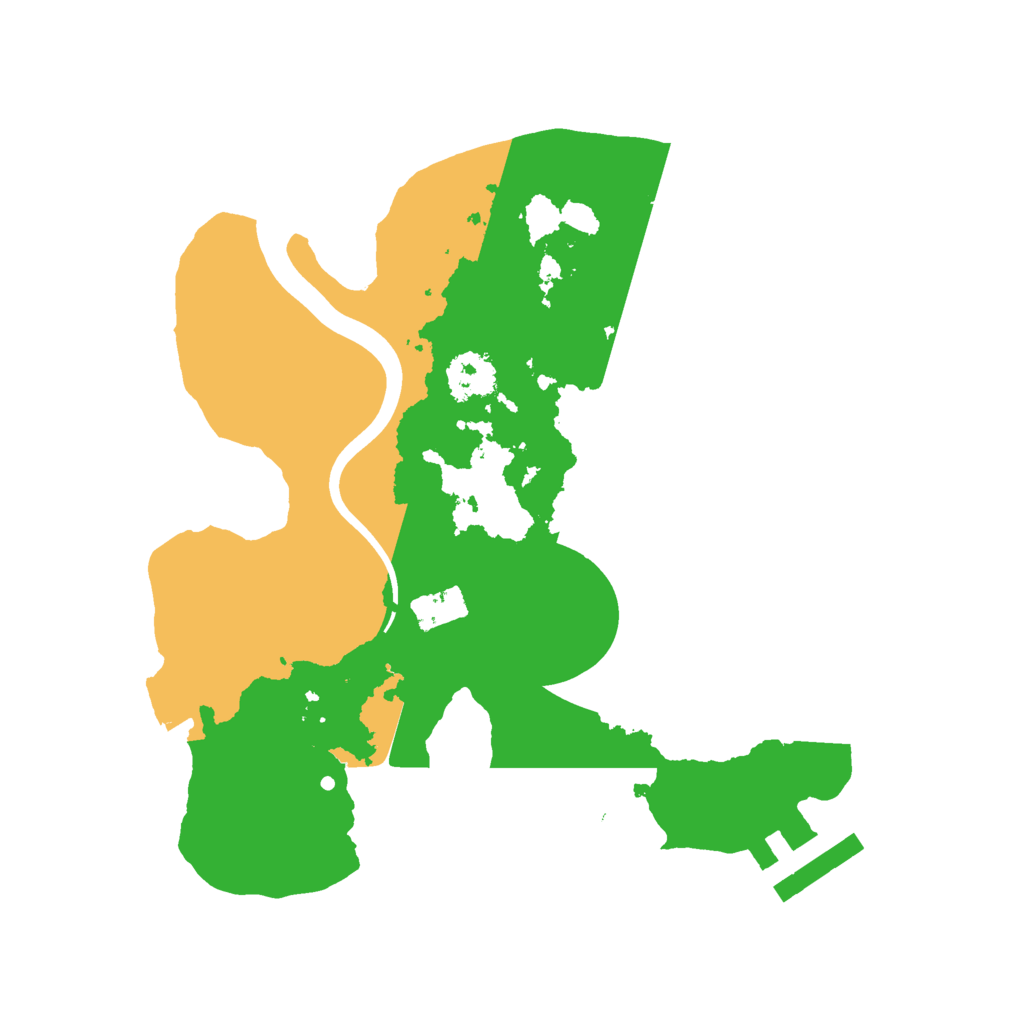 Biome Rust Map: Procedural Map, Size: 2125, Seed: 66141235