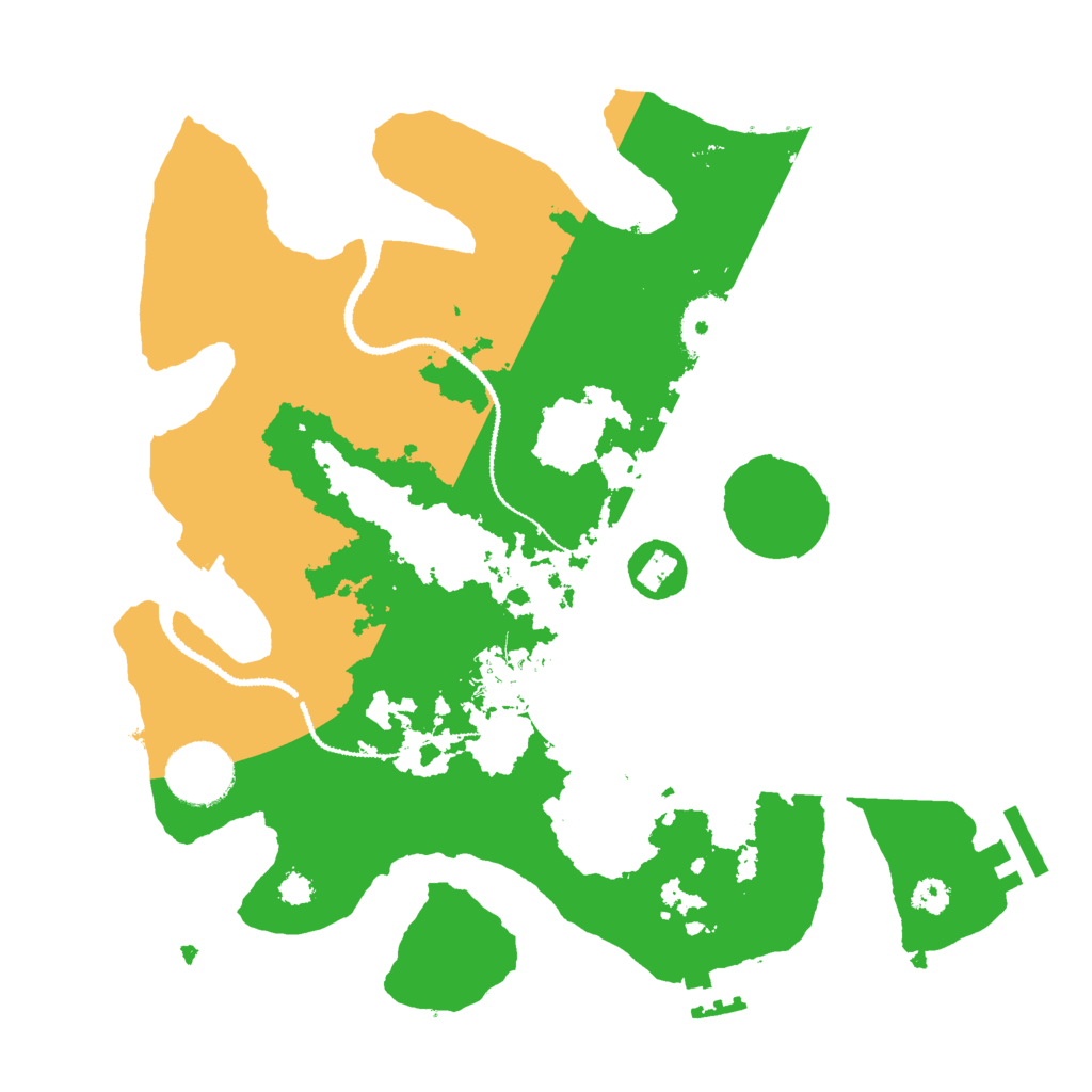 Biome Rust Map: Procedural Map, Size: 3000, Seed: 20078