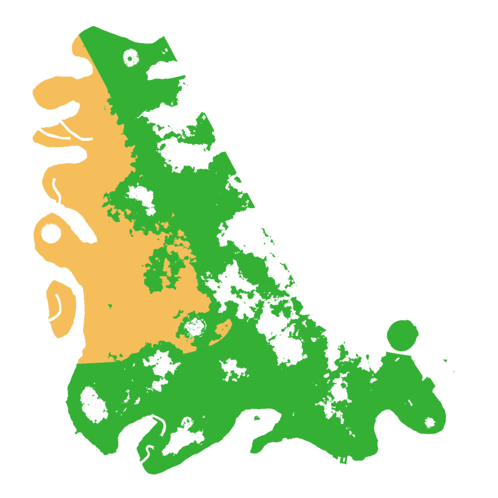 Biome Rust Map: Procedural Map, Size: 4500, Seed: 418529093
