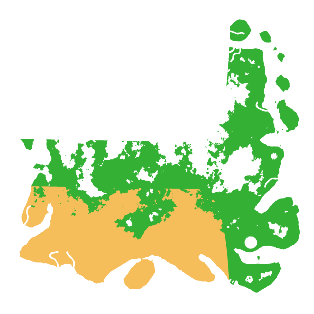 Biome Rust Map: Procedural Map, Size: 4500, Seed: 212706768