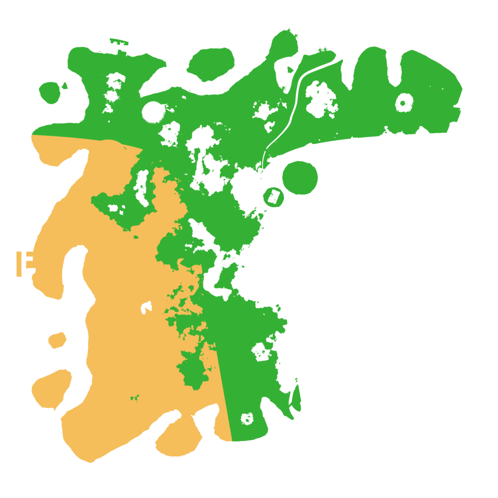 Biome Rust Map: Procedural Map, Size: 4000, Seed: 354785446