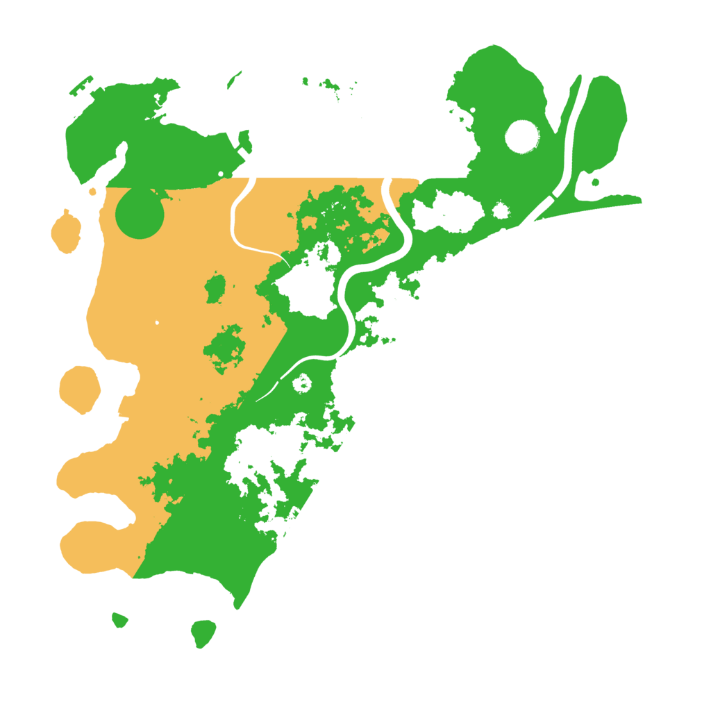 Biome Rust Map: Procedural Map, Size: 3850, Seed: 669322692