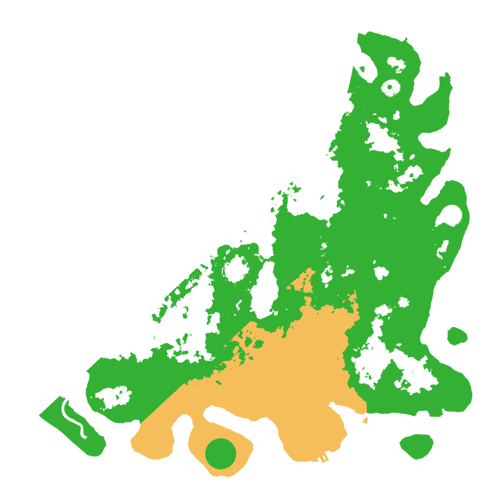Biome Rust Map: Procedural Map, Size: 4300, Seed: 30072023