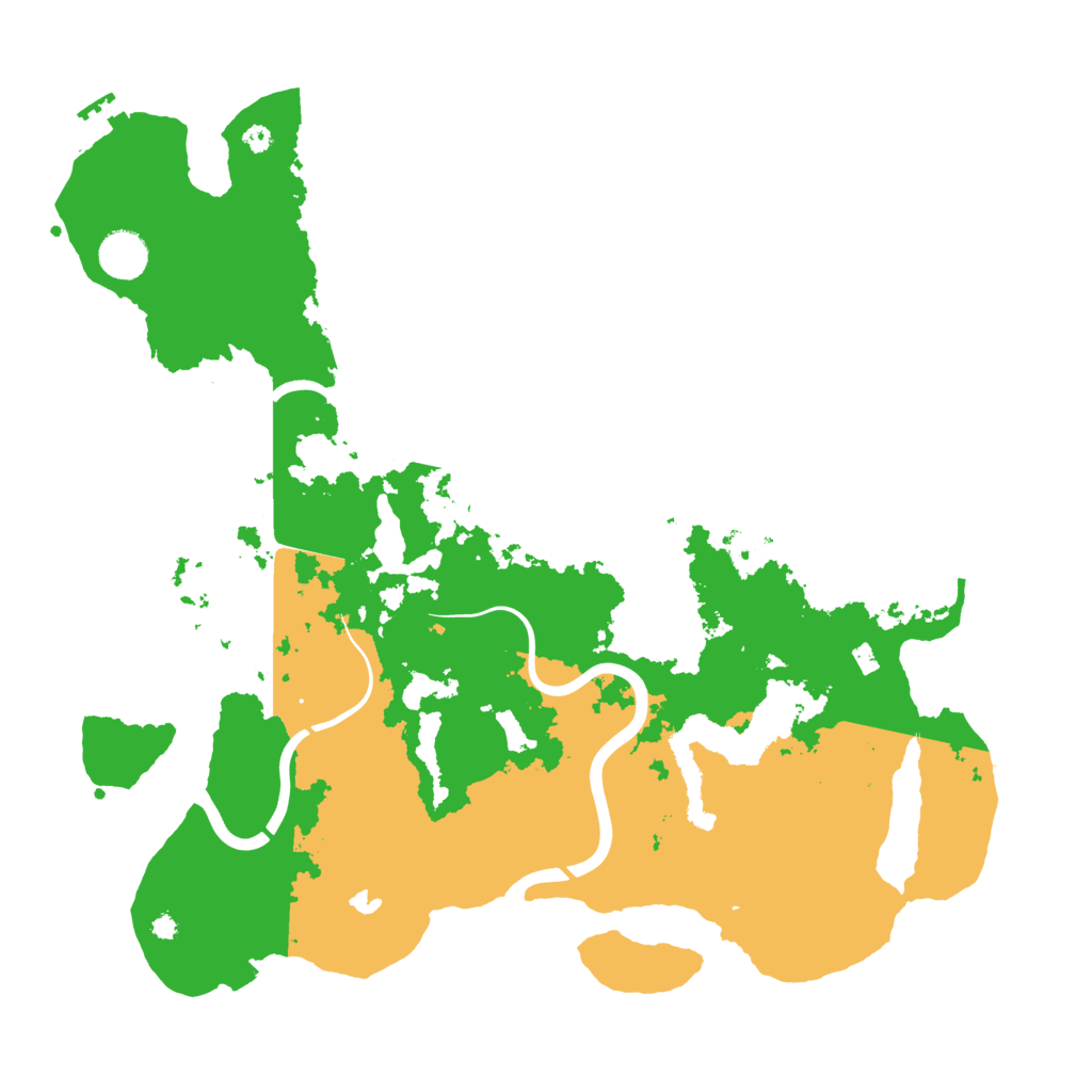 Biome Rust Map: Procedural Map, Size: 4000, Seed: 784426309