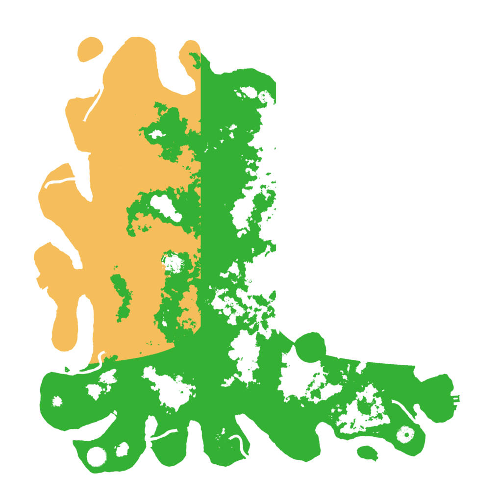 Biome Rust Map: Procedural Map, Size: 4500, Seed: 1572716618