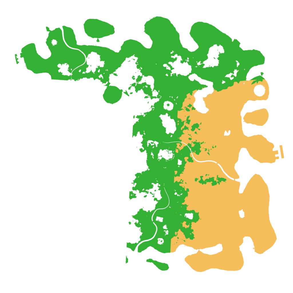 Biome Rust Map: Procedural Map, Size: 4500, Seed: 415650351
