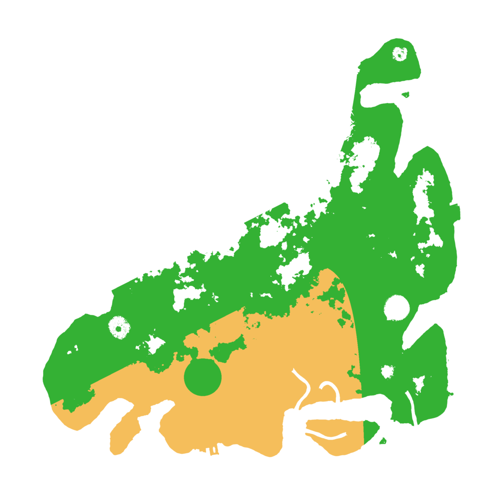 Biome Rust Map: Procedural Map, Size: 3500, Seed: 1044980611