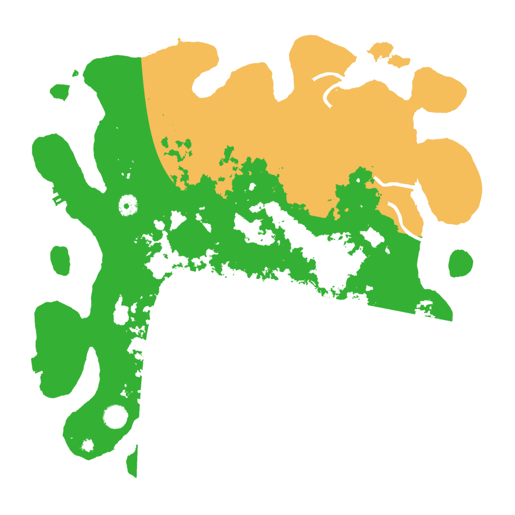 Biome Rust Map: Procedural Map, Size: 3800, Seed: 47059001