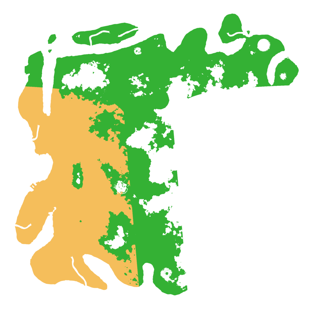 Biome Rust Map: Procedural Map, Size: 4500, Seed: 1434565186