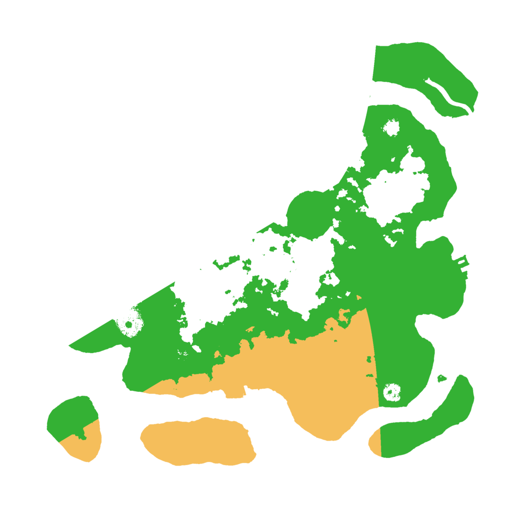 Biome Rust Map: Procedural Map, Size: 3000, Seed: 759861