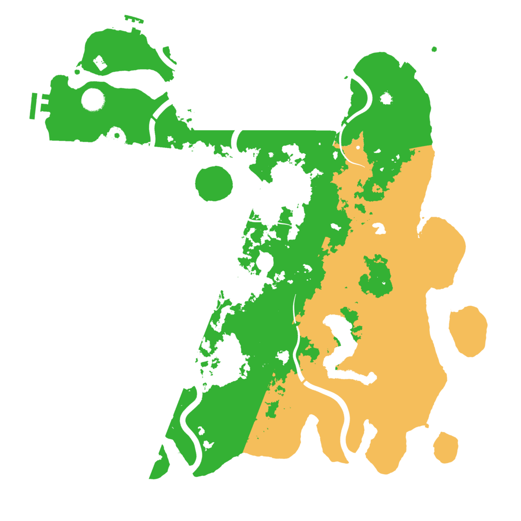 Biome Rust Map: Procedural Map, Size: 4000, Seed: 863215213