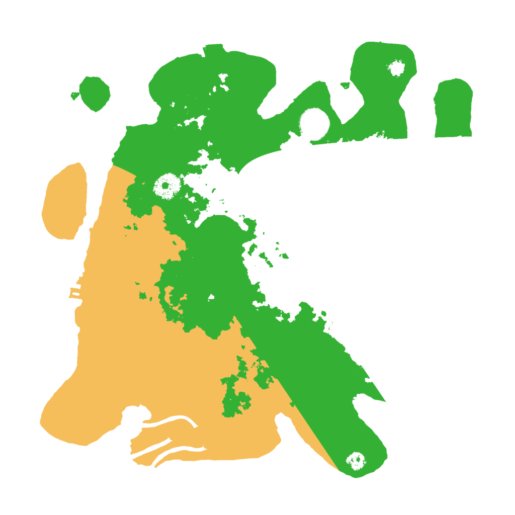 Biome Rust Map: Procedural Map, Size: 3000, Seed: 1783078164
