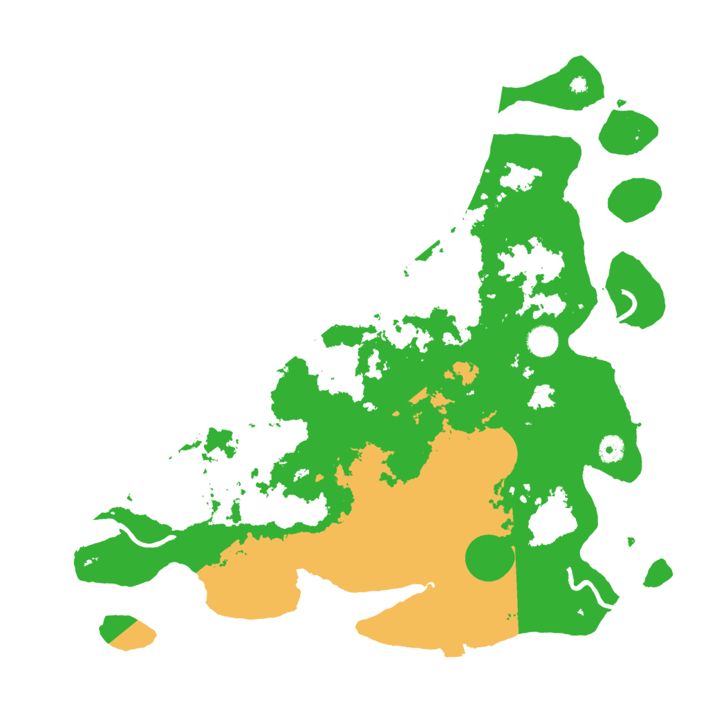 Biome Rust Map: Procedural Map, Size: 4000, Seed: 4701866