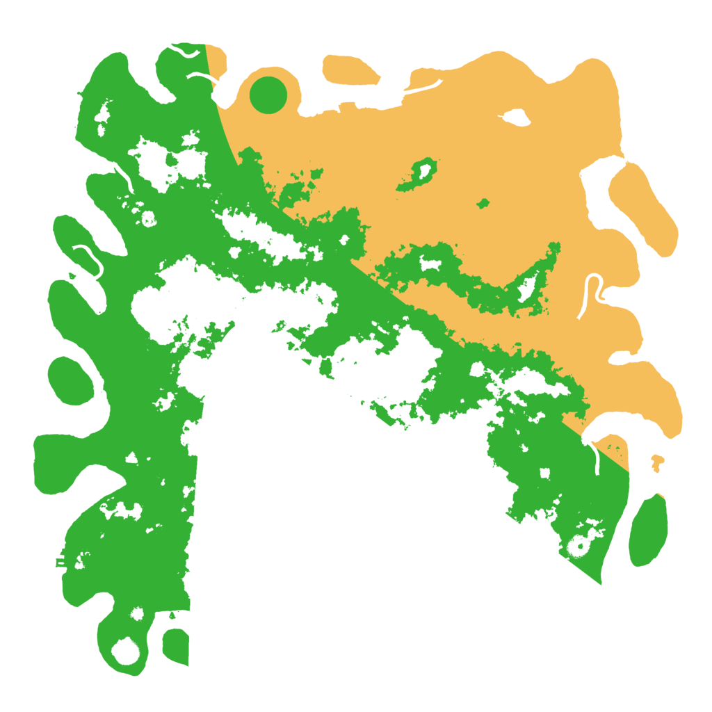 Biome Rust Map: Procedural Map, Size: 5000, Seed: 21154419
