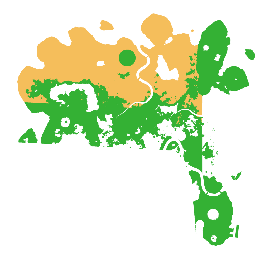 Biome Rust Map: Procedural Map, Size: 4250, Seed: 16592374