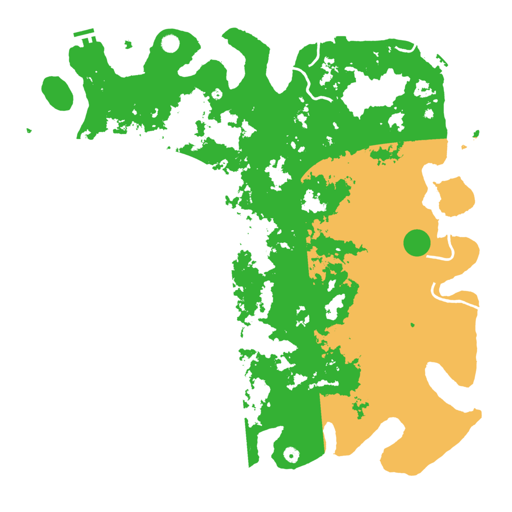 Biome Rust Map: Procedural Map, Size: 5000, Seed: 1531160481