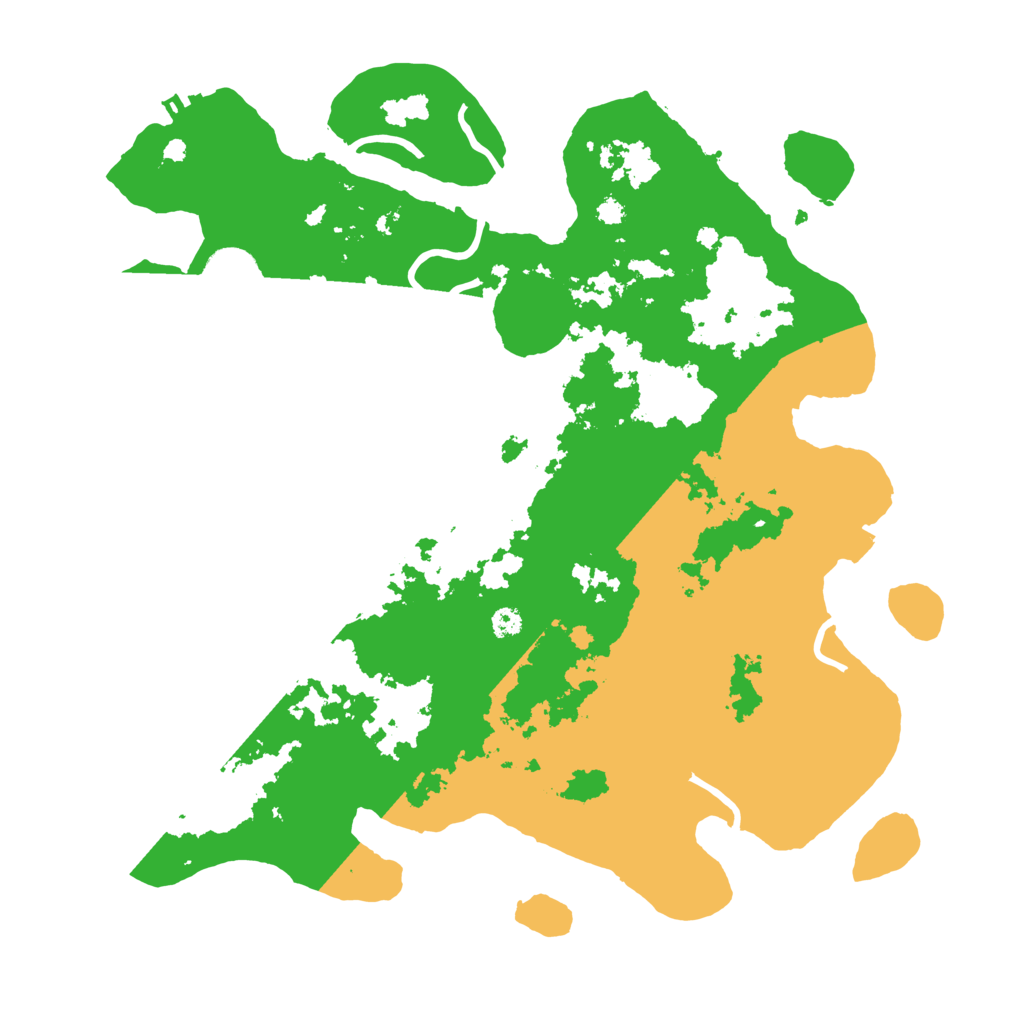 Biome Rust Map: Procedural Map, Size: 3500, Seed: 433