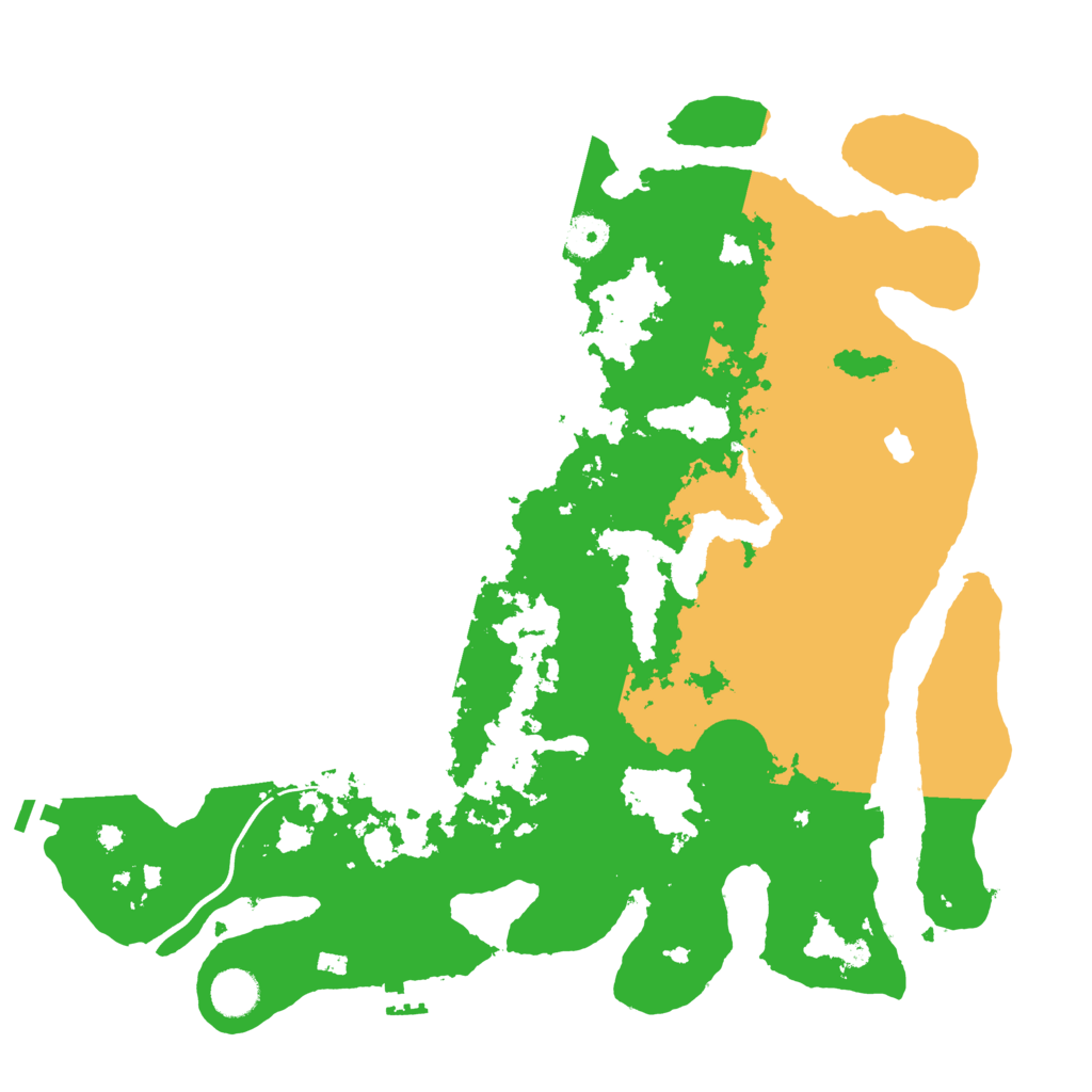 Biome Rust Map: Procedural Map, Size: 4000, Seed: 1363531074