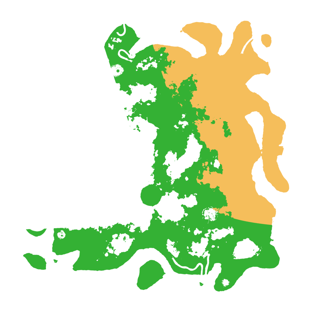 Biome Rust Map: Procedural Map, Size: 4000, Seed: 550909353