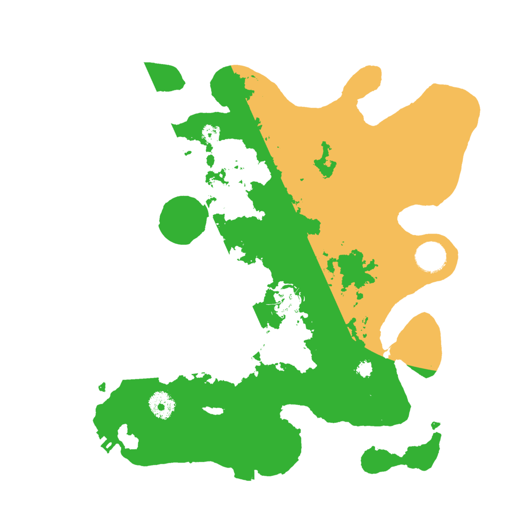 Biome Rust Map: Procedural Map, Size: 3000, Seed: 8771500