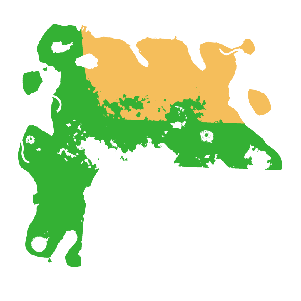 Biome Rust Map: Procedural Map, Size: 3500, Seed: 847657751