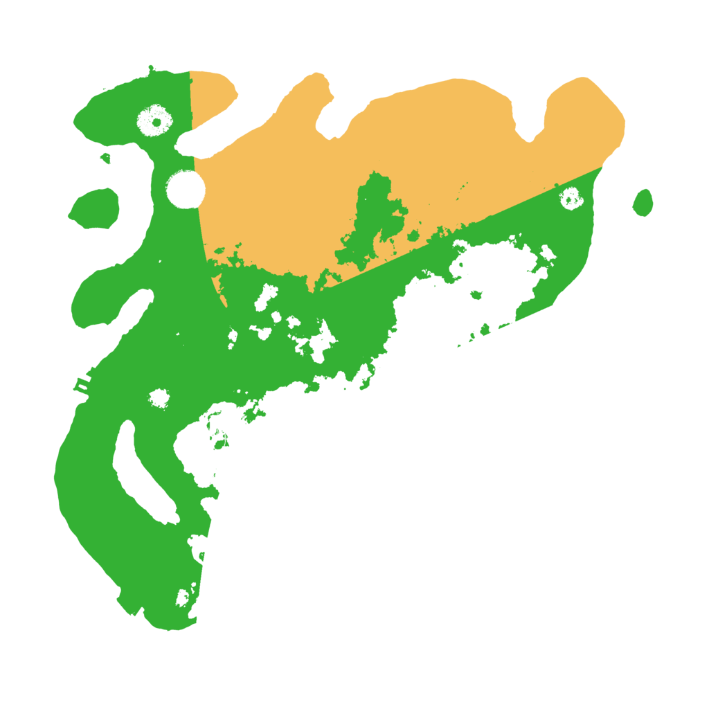 Biome Rust Map: Procedural Map, Size: 3300, Seed: 1675061053