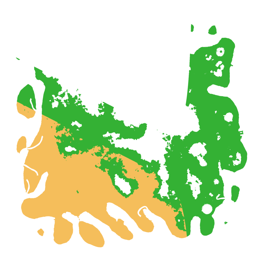Biome Rust Map: Procedural Map, Size: 4500, Seed: 620277165