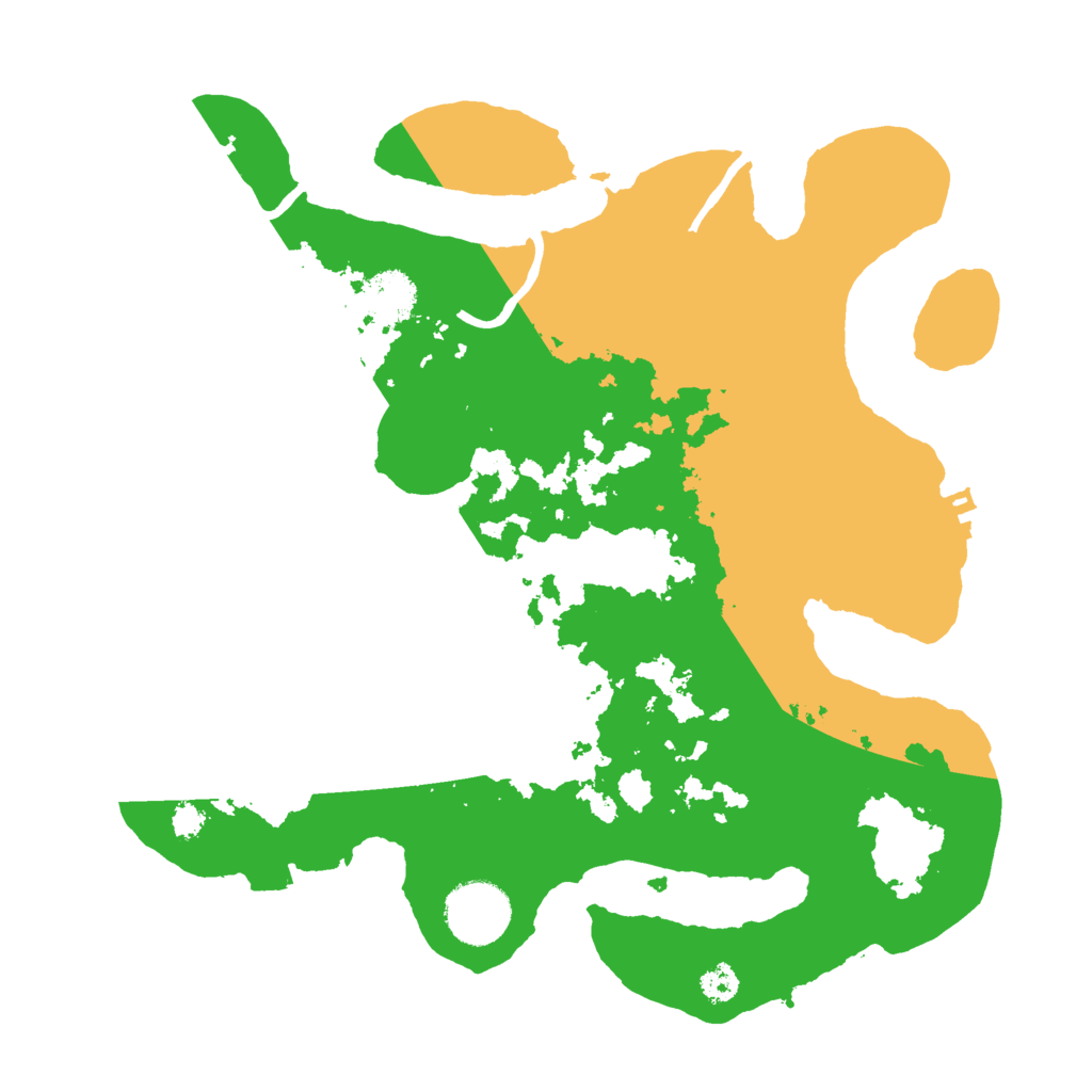 Biome Rust Map: Procedural Map, Size: 3000, Seed: 18764