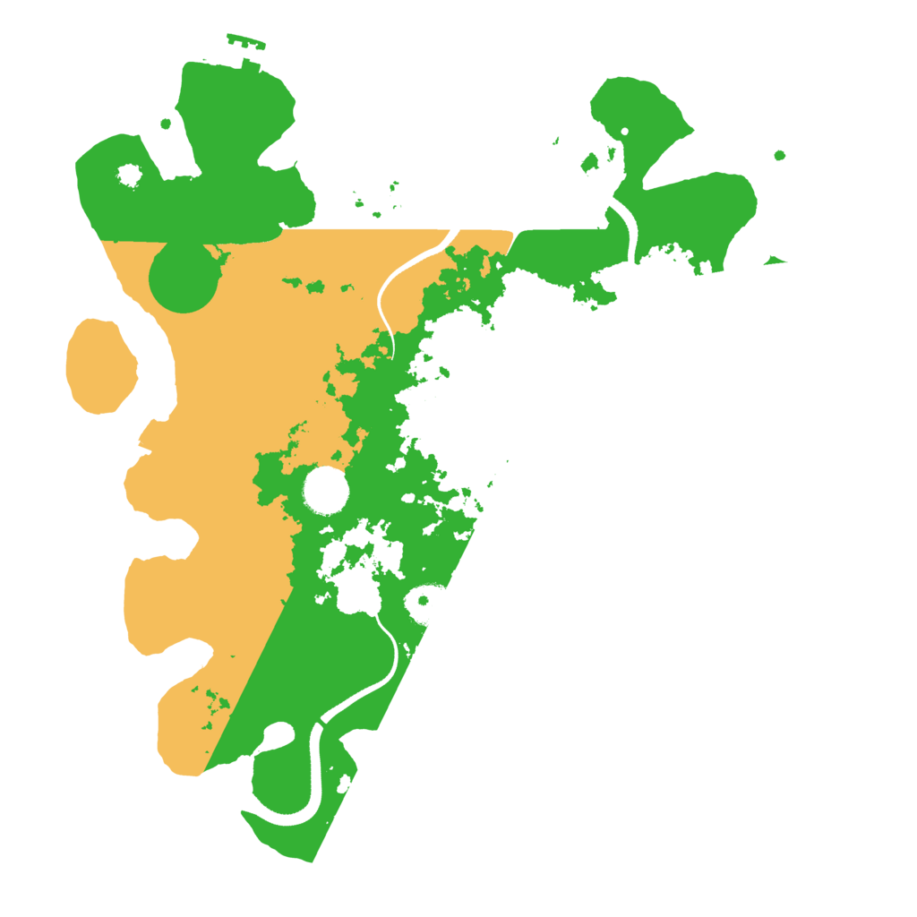 Biome Rust Map: Procedural Map, Size: 3500, Seed: 1180456460
