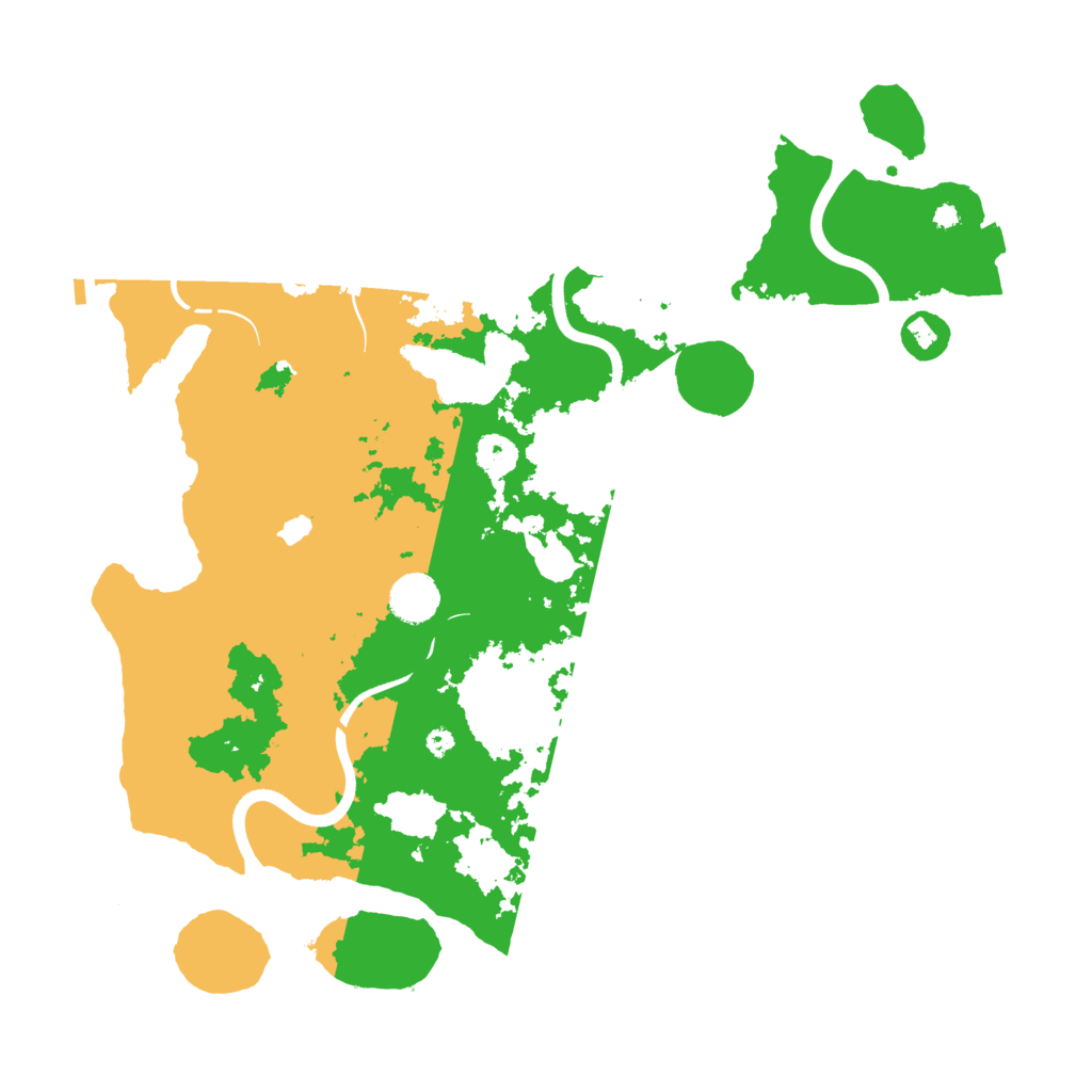 Biome Rust Map: Procedural Map, Size: 4000, Seed: 17969