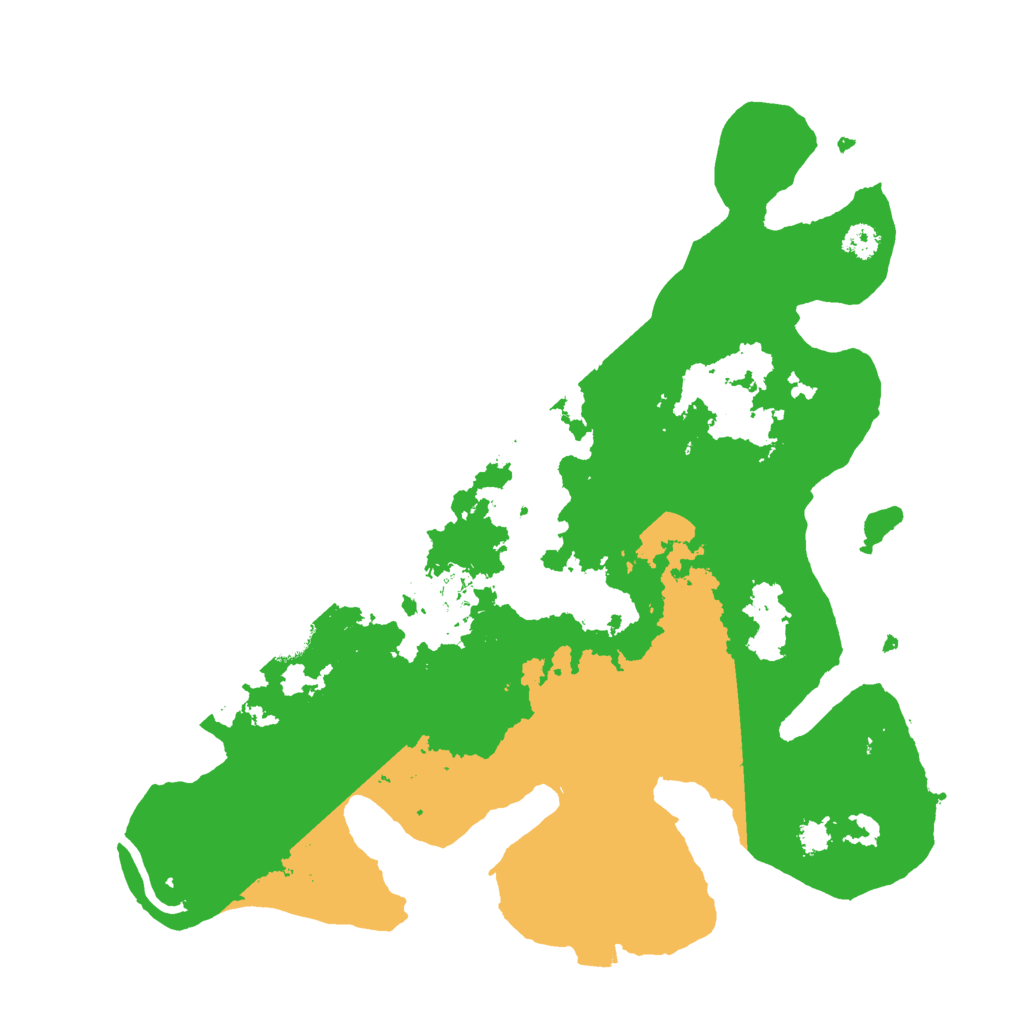 Biome Rust Map: Procedural Map, Size: 3000, Seed: 556708889