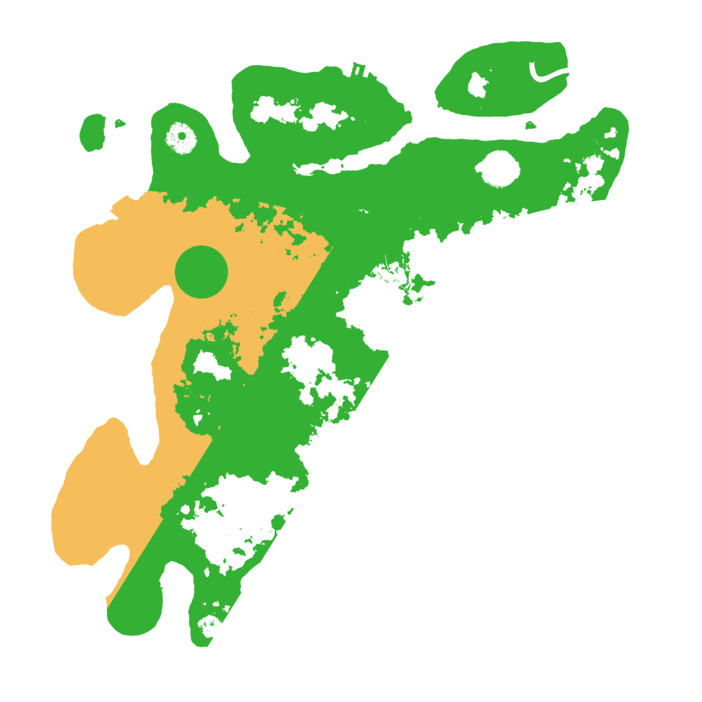 Biome Rust Map: Procedural Map, Size: 3500, Seed: 2046018349