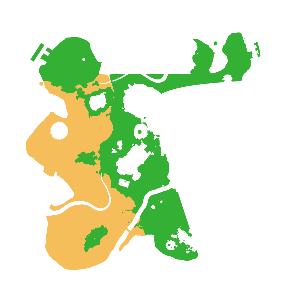 Biome Rust Map: Procedural Map, Size: 3000, Seed: 213035828