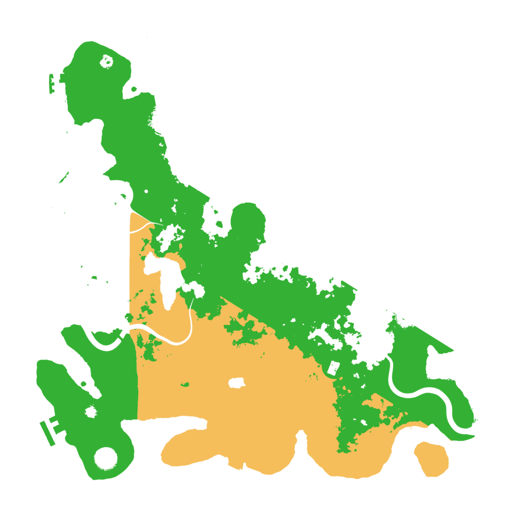 Biome Rust Map: Procedural Map, Size: 4000, Seed: 112633213