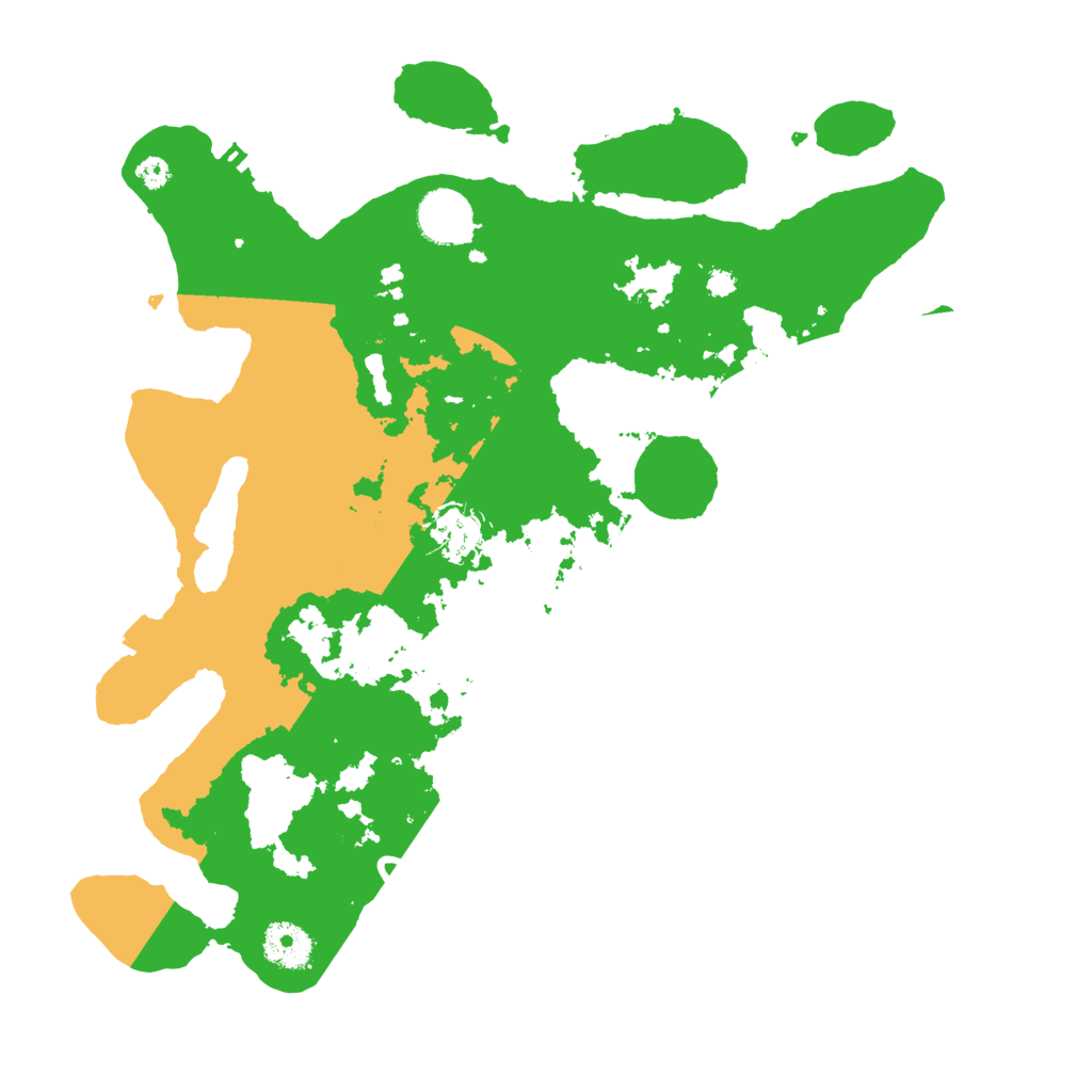 Biome Rust Map: Procedural Map, Size: 3500, Seed: 698315491