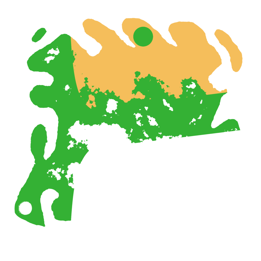 Biome Rust Map: Barren, Size: 3500, Seed: 989000038