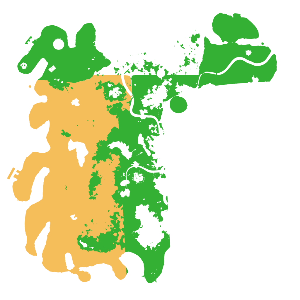 Biome Rust Map: Procedural Map, Size: 4800, Seed: 1658649531