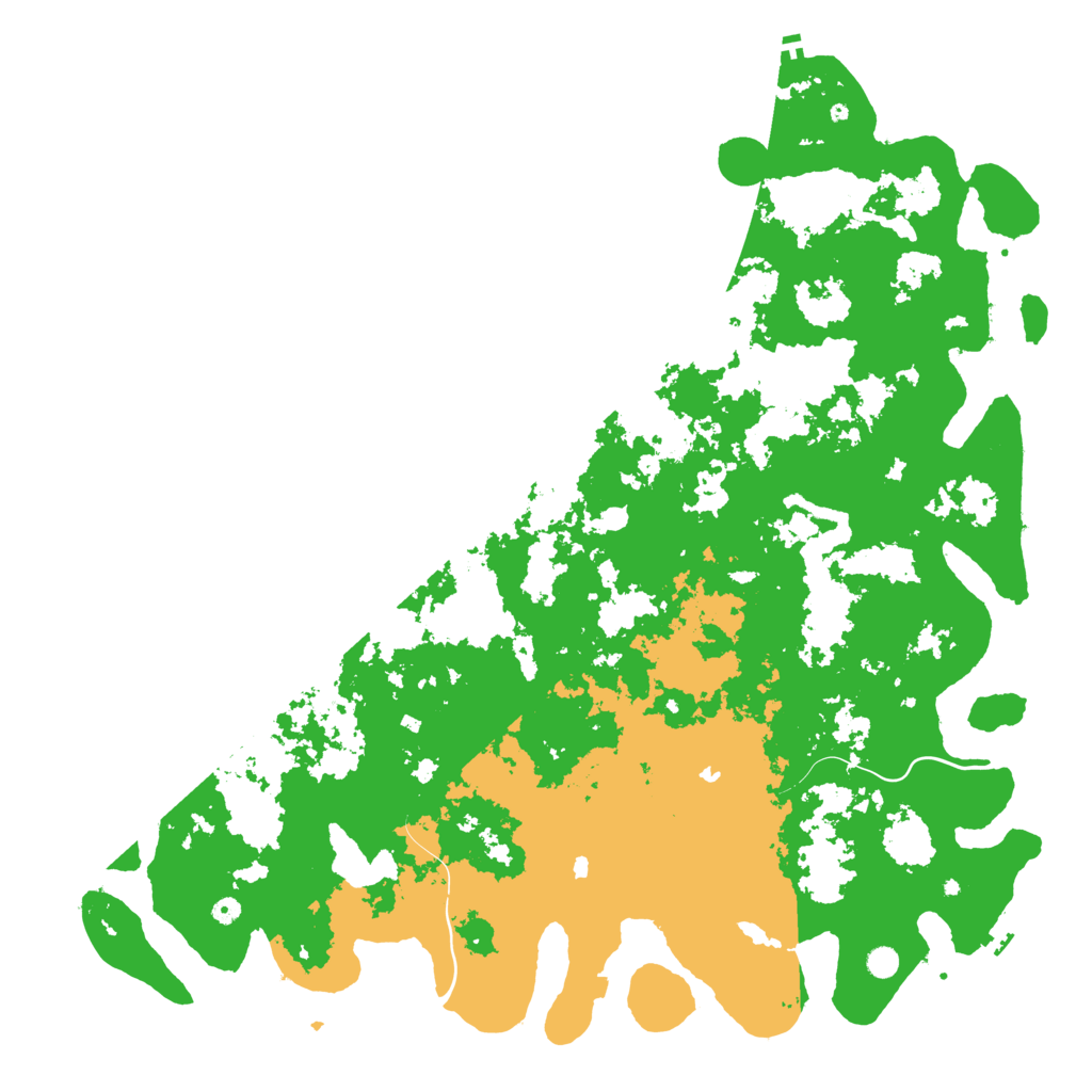 Biome Rust Map: Procedural Map, Size: 6000, Seed: 234523
