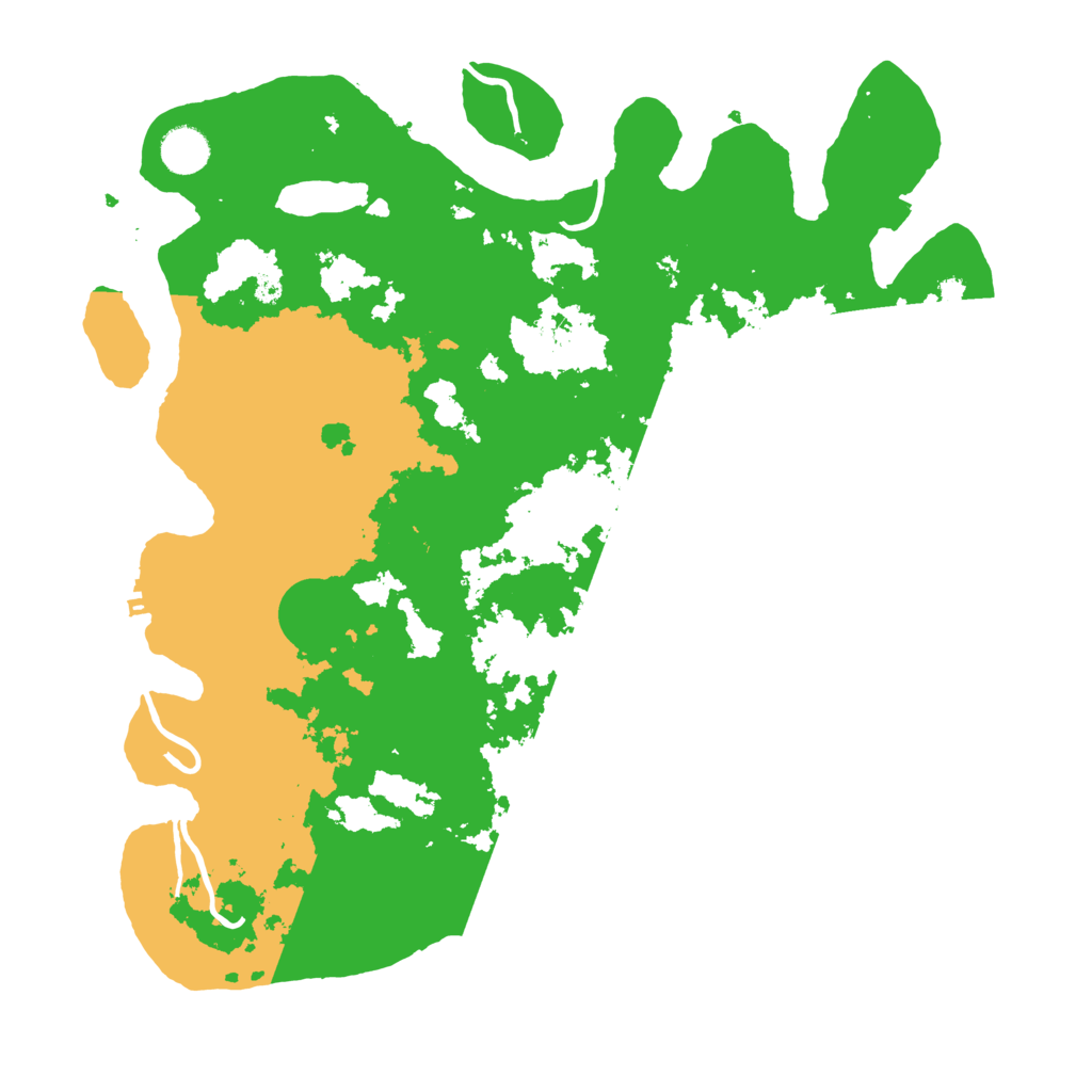 Biome Rust Map: Procedural Map, Size: 4000, Seed: 801082814