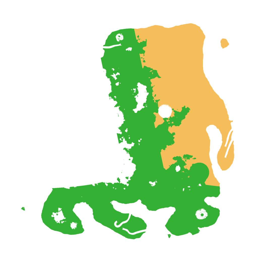 Biome Rust Map: Procedural Map, Size: 3500, Seed: 985