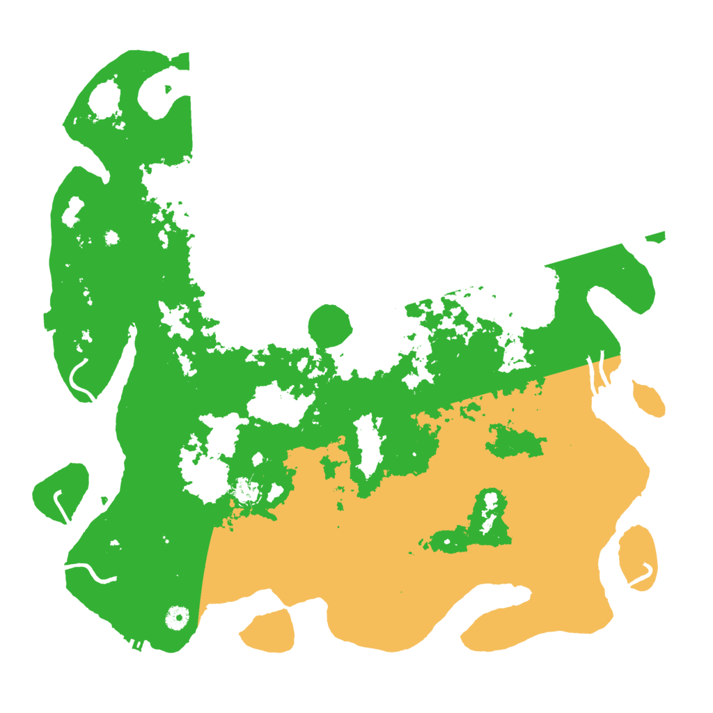 Biome Rust Map: Procedural Map, Size: 4500, Seed: 138713246