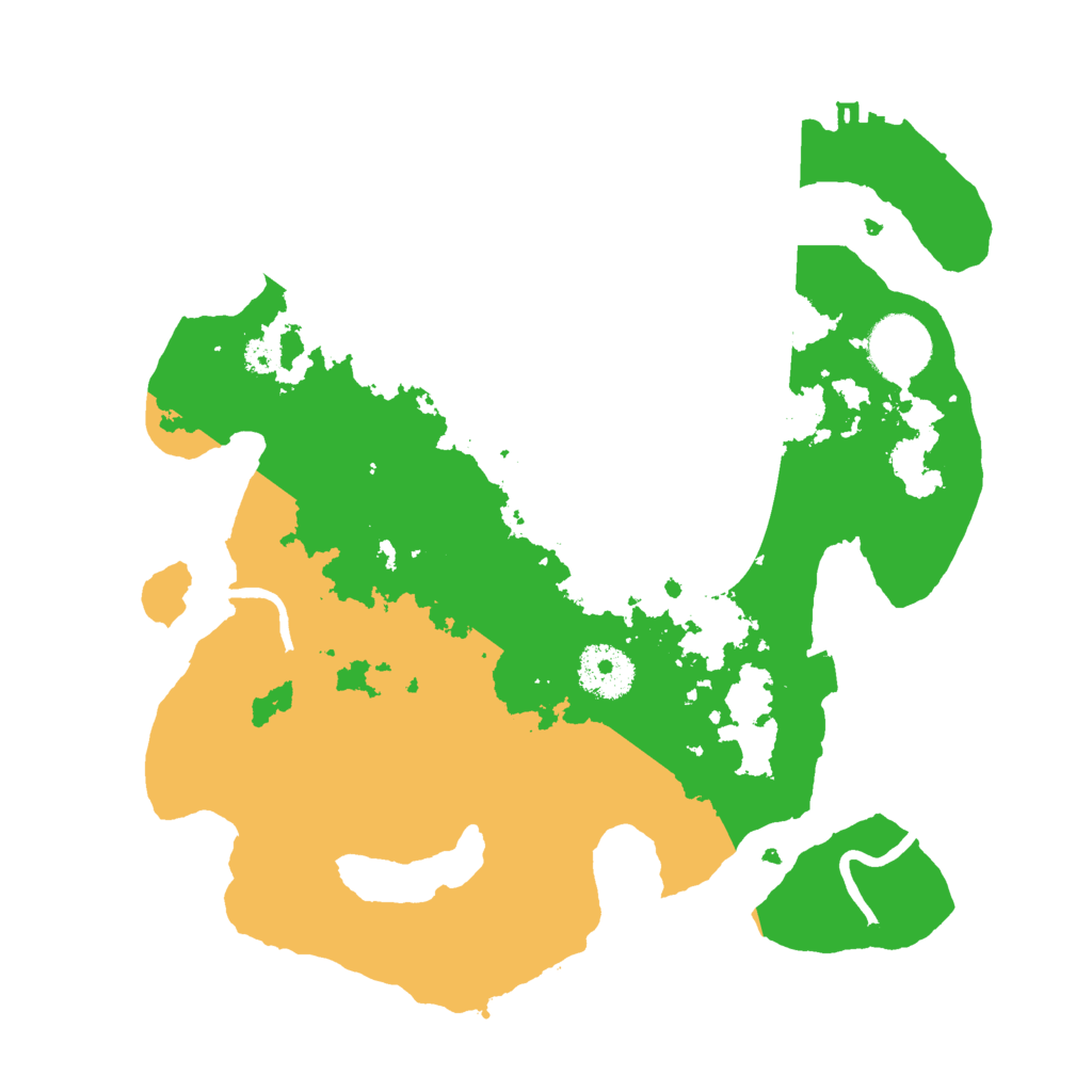 Biome Rust Map: Procedural Map, Size: 3000, Seed: 436529560