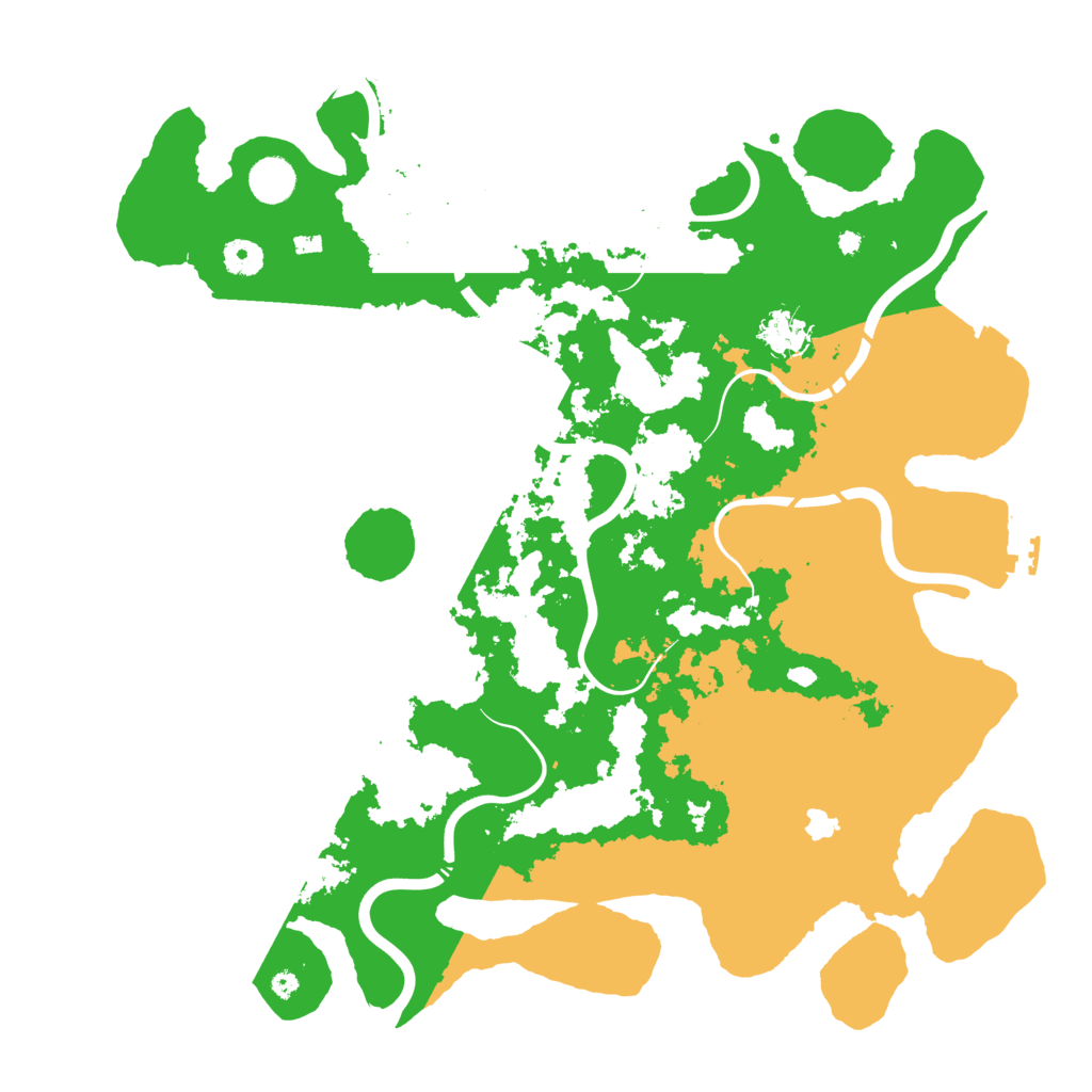Biome Rust Map: Procedural Map, Size: 4250, Seed: 31831